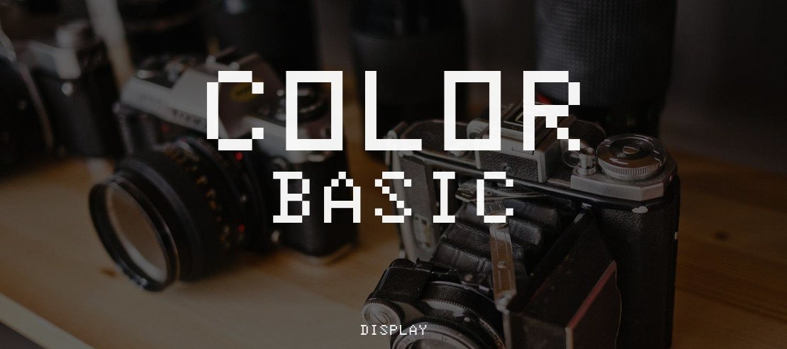 Color Basic Font