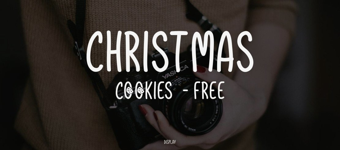 Christmas Cookies  - Free Font