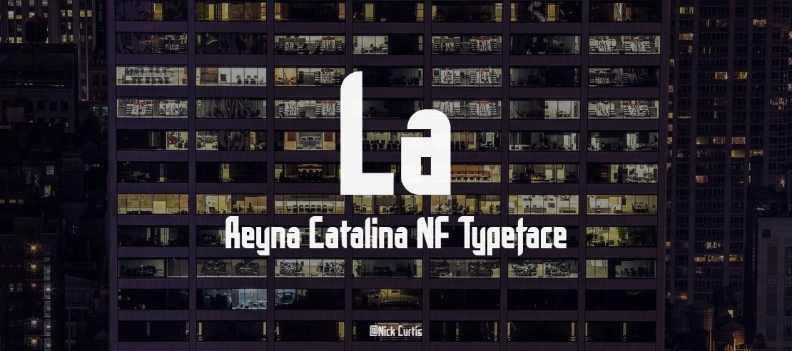 La Reyna Catalina NF Font