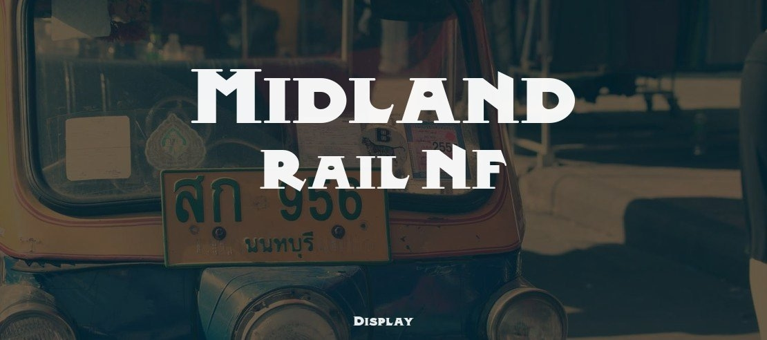 Midland Rail NF Font Family