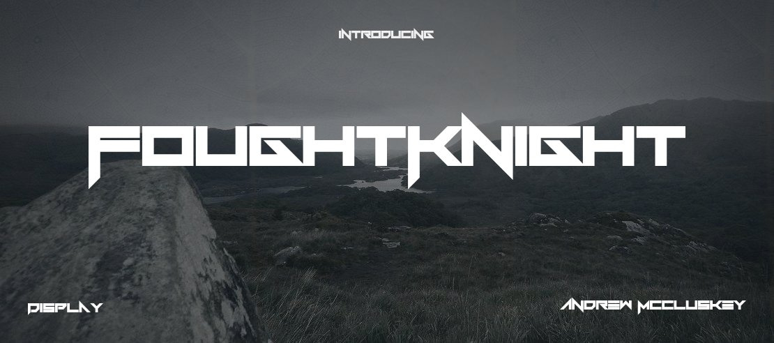 FoughtKnight Font