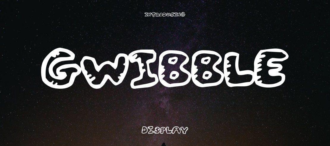 Gwibble Font