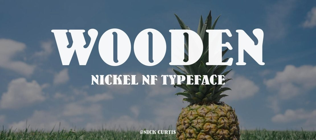 Wooden Nickel NF Font