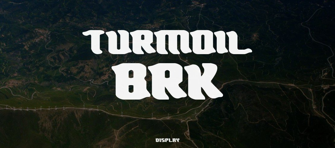 Turmoil BRK Font