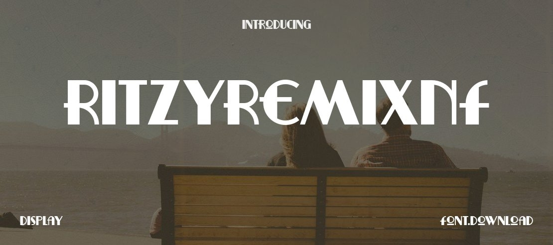 RitzyRemixNF Font