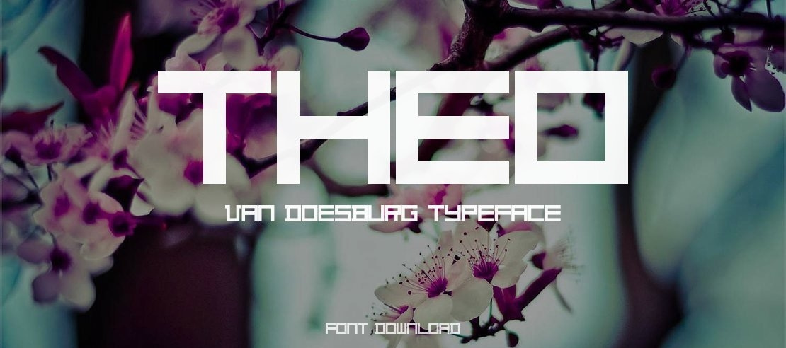 Theo Van Doesburg Font