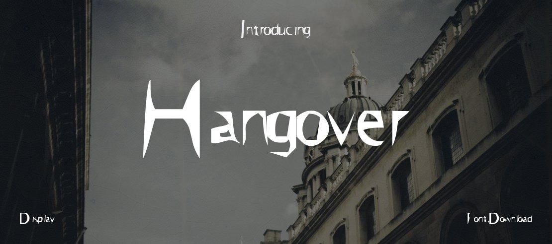 Hangover Font