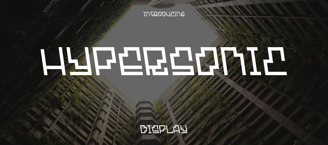 Hypersonic Font