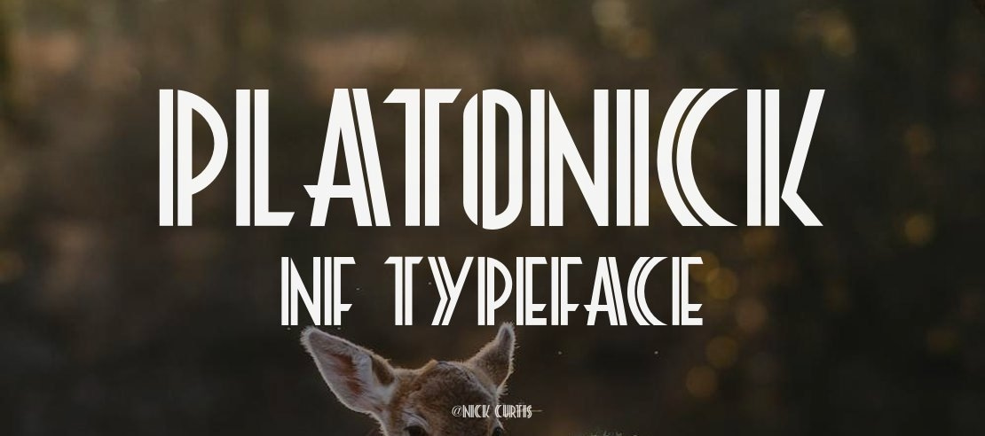 Platonick NF Font