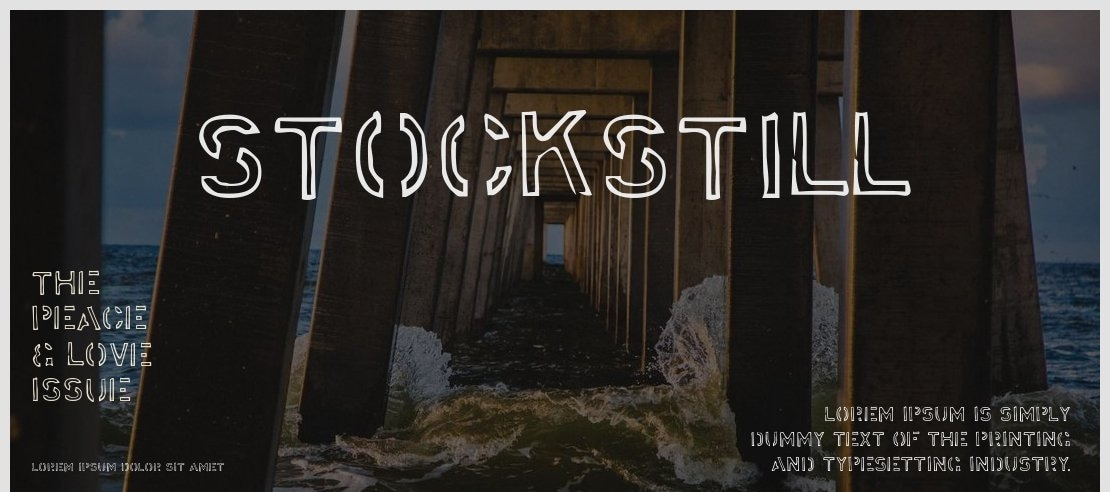 Stockstill Font Family