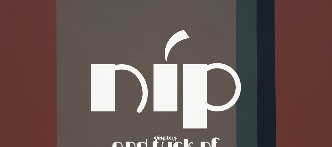 Nip And Tuck NF Font