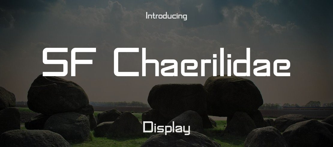 SF Chaerilidae Font Family