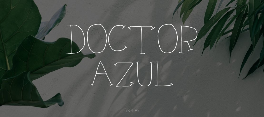 Doctor Azul Font