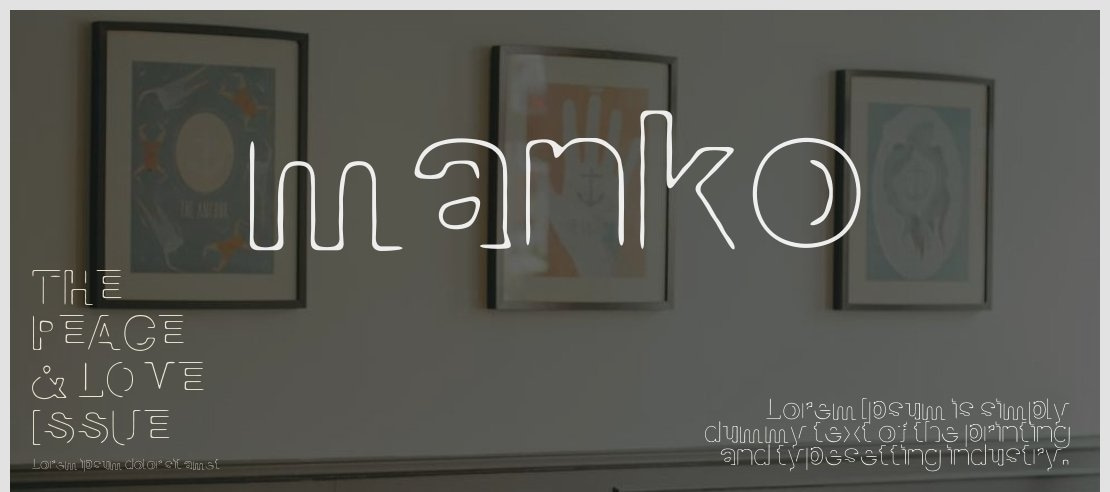 manko Font