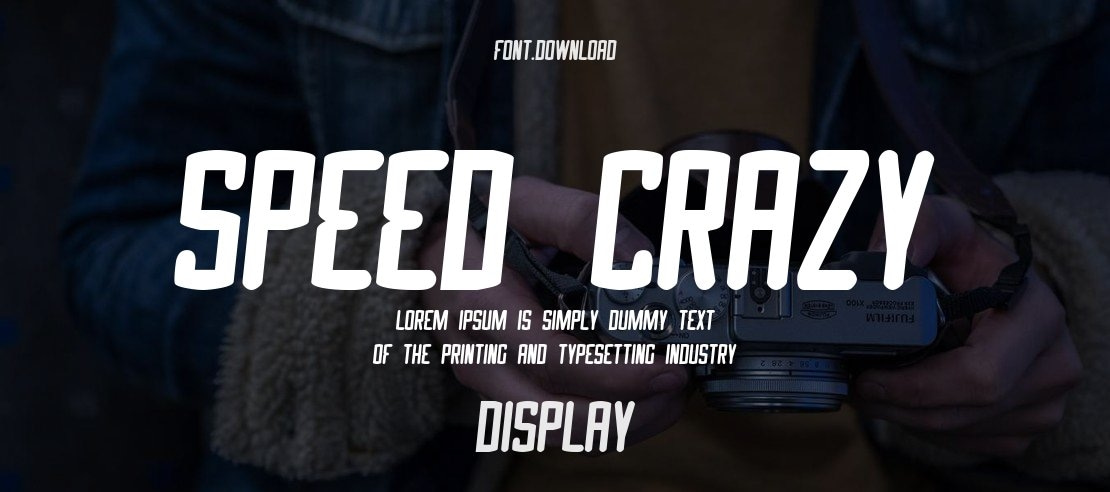 Speed Crazy Font