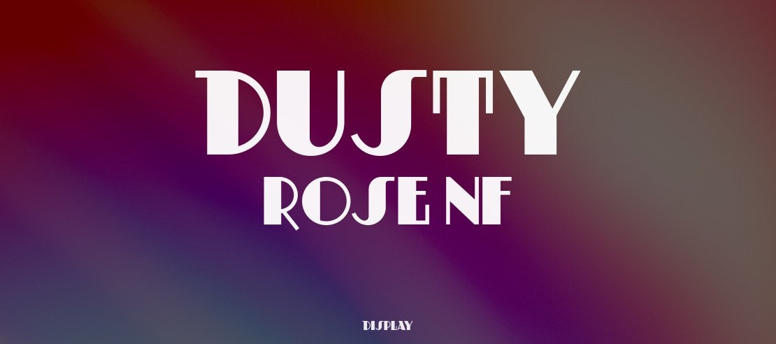 Dusty Rose NF Font