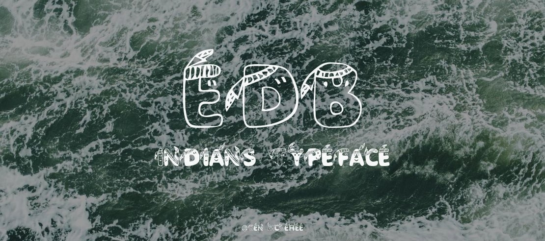 EDB Indians Font
