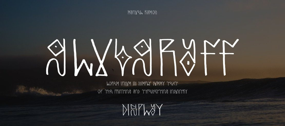 Glubgraff Font