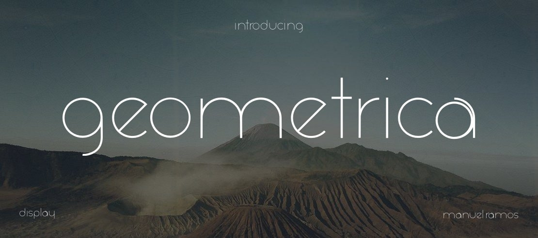 Geometrica Font