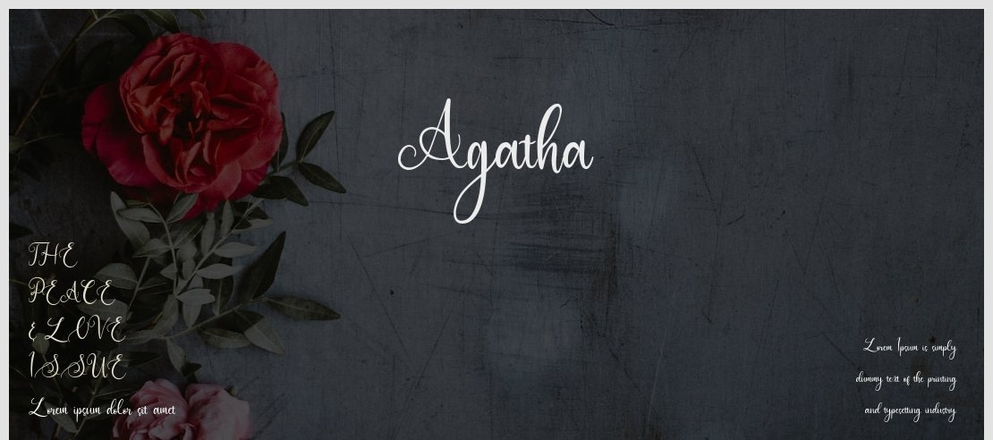 Agatha Font