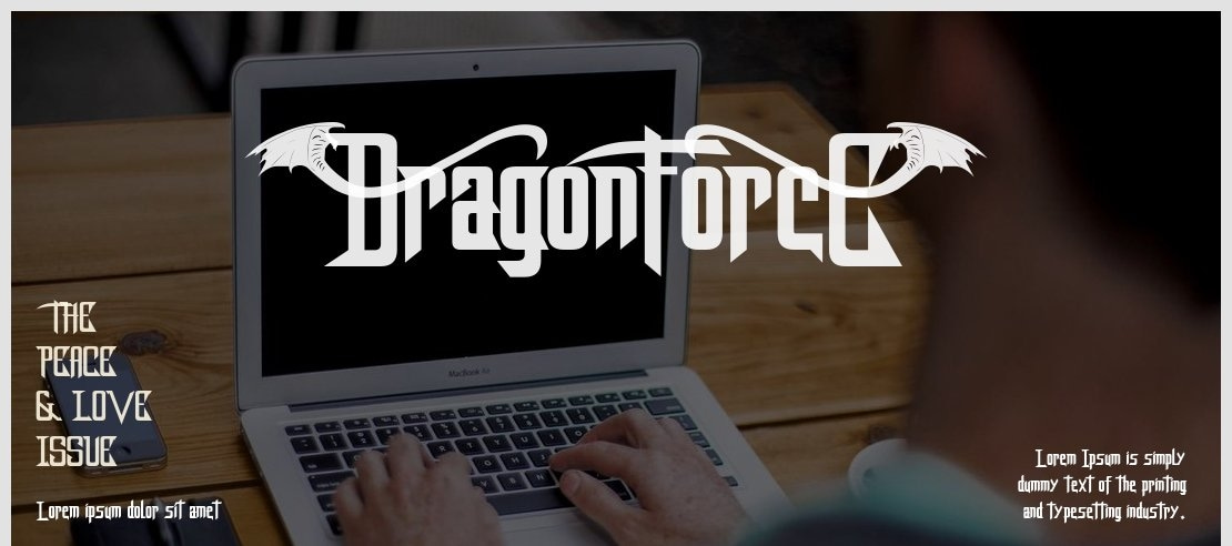 ‘DragonForcE’ Font