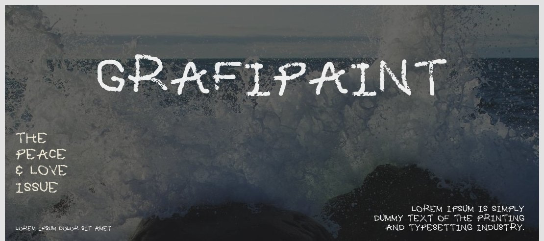 Grafipaint Font