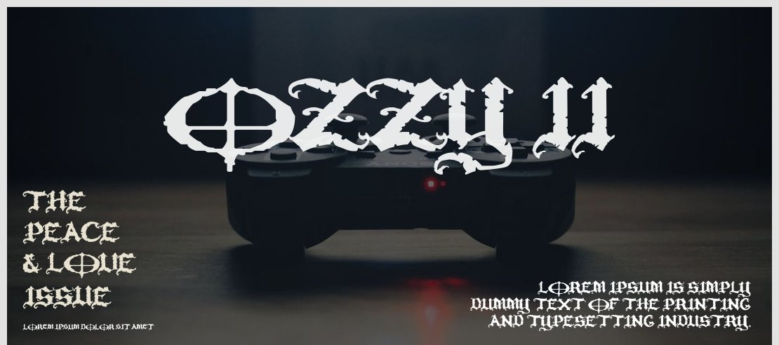 ozzy II Font