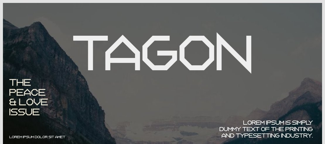 Tagon Font