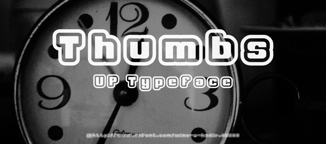 Thumbs UP Font