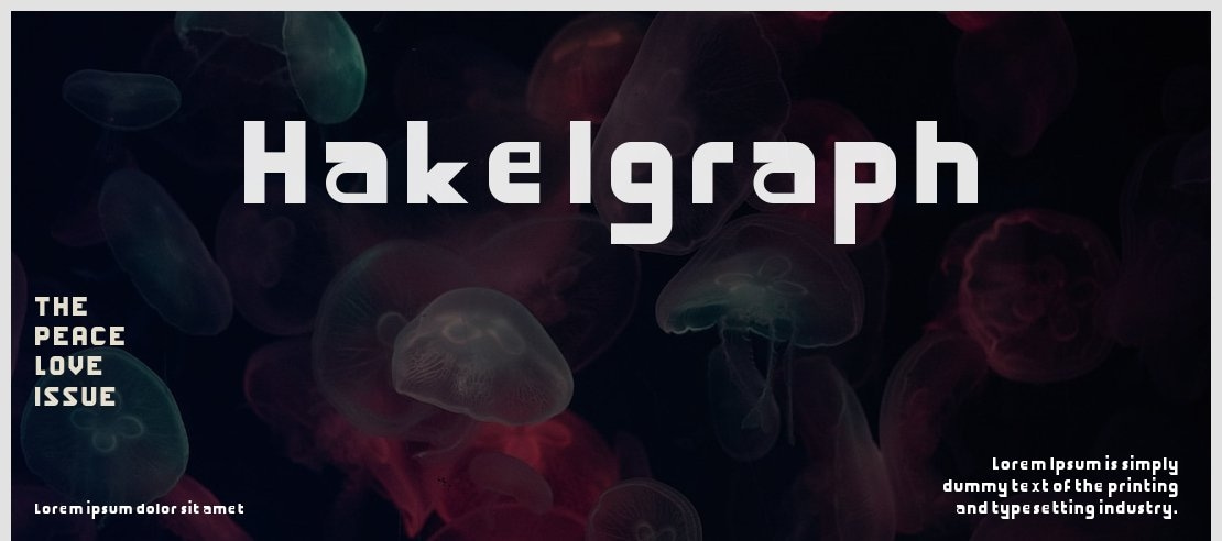 Hakelgraph Font