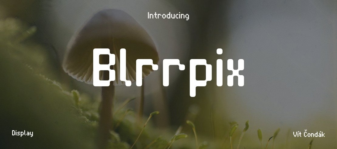 Blrrpix Font