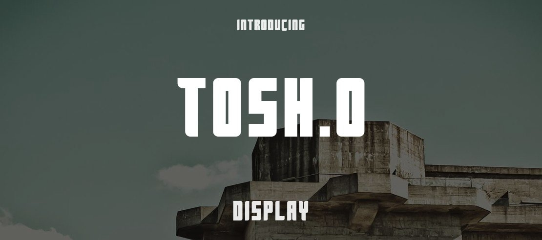 Tosh.0 Font