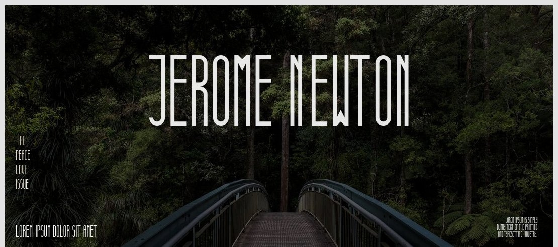 Jerome Newton Font