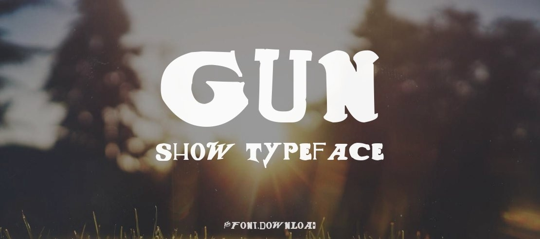 Gun Show Font