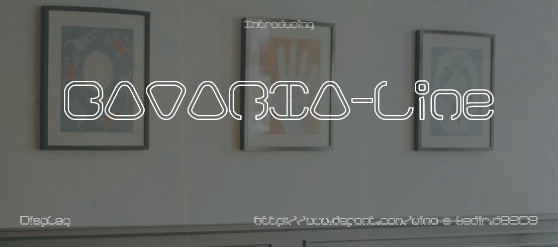 BAVARIA-Line Font Family