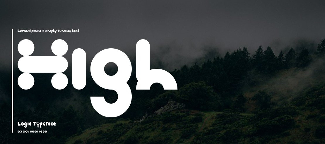 High Logic Font Family