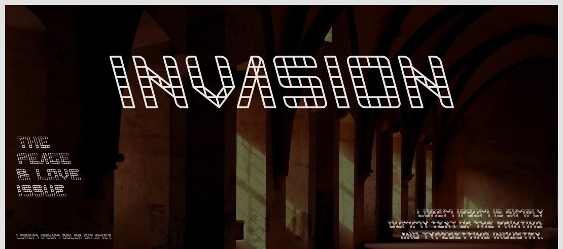 INVASION Font Family