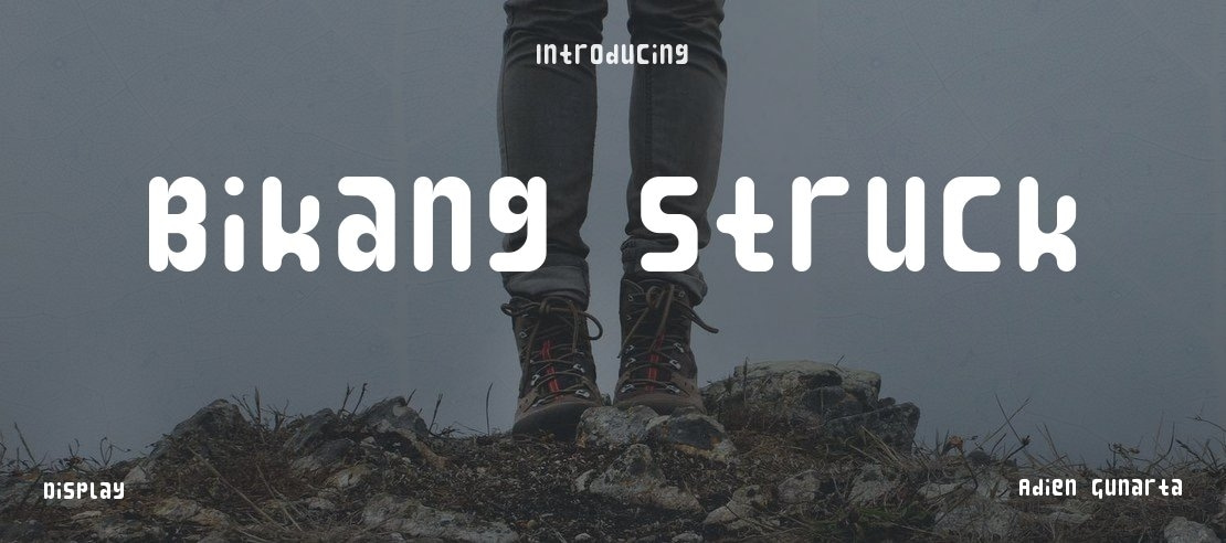 Bikang Struck Font