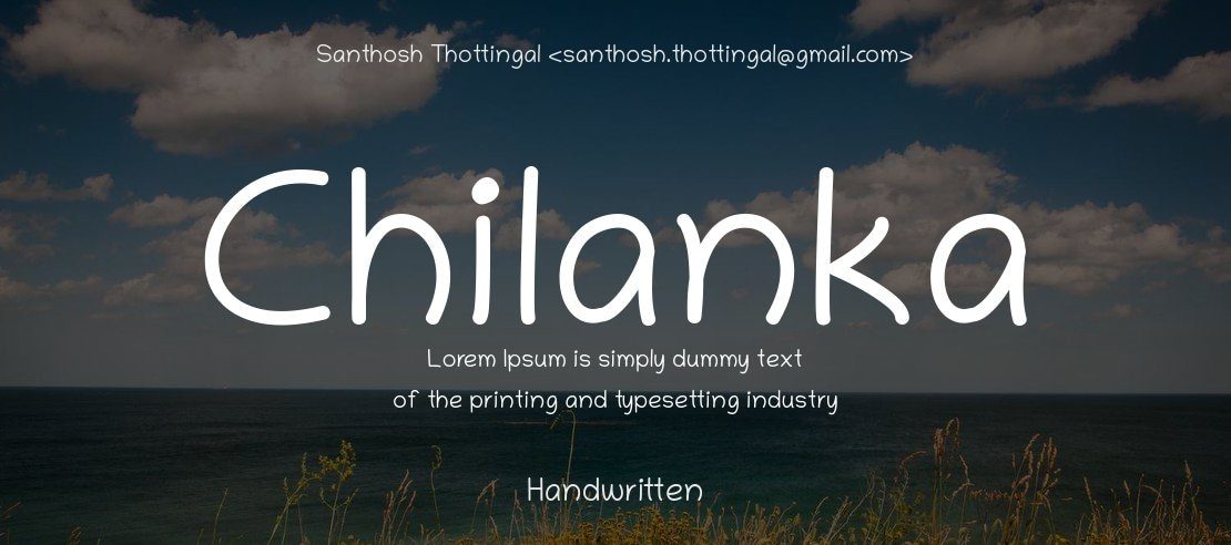 Chilanka Font