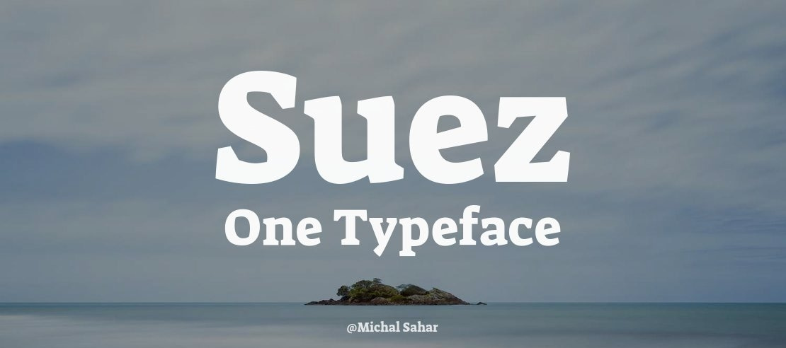 Suez One Font