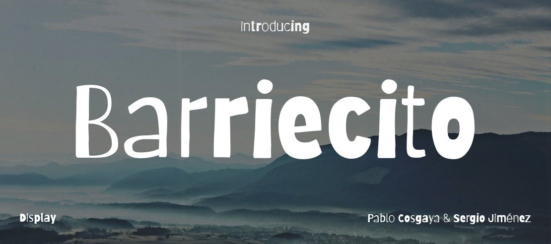 Barriecito Font