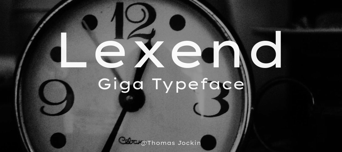 Lexend Giga Font