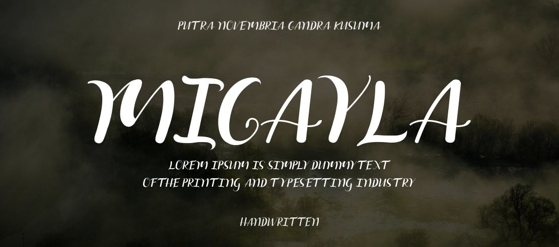 Micayla Font