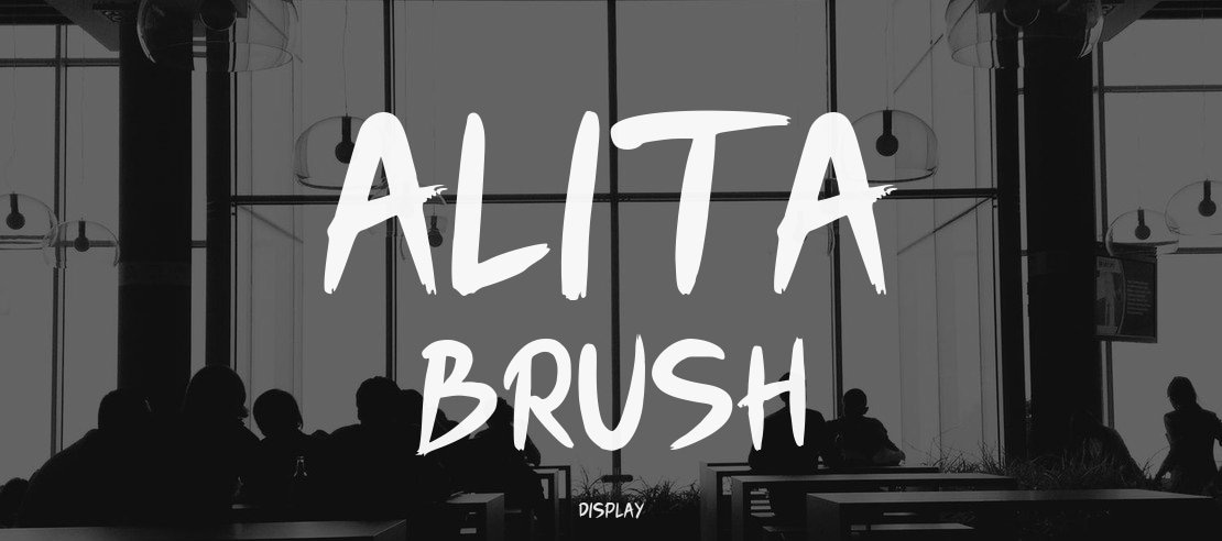 Alita Brush Font