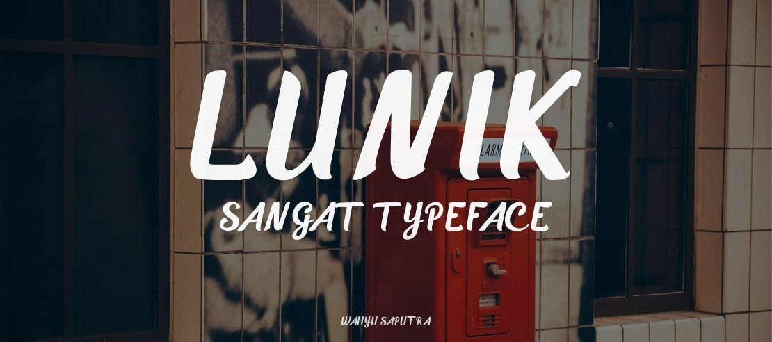 Lunik Sangat Font