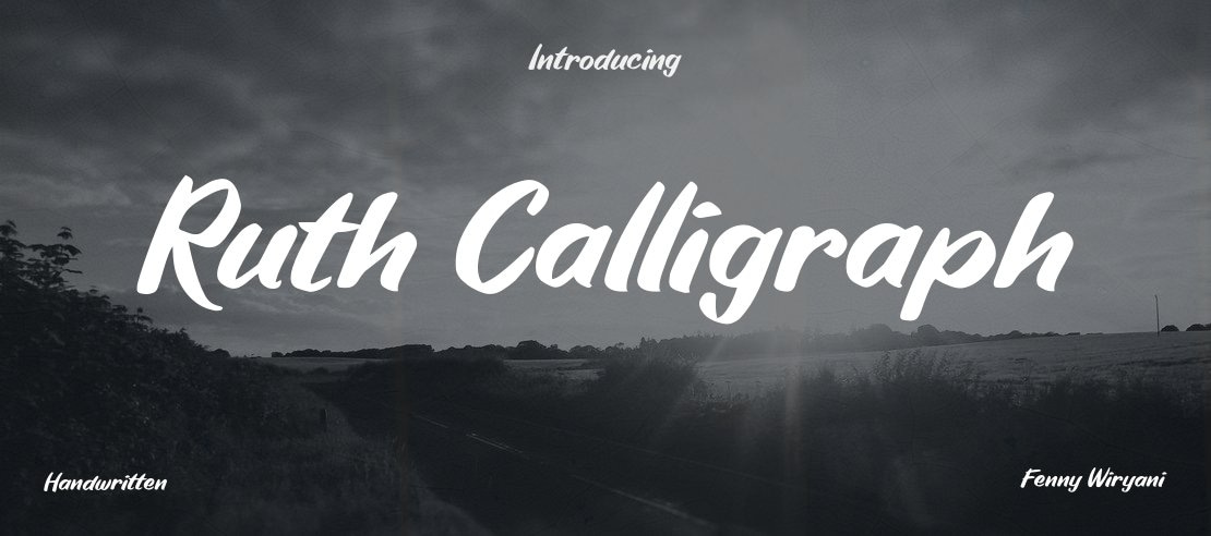 Ruth Calligraph Font