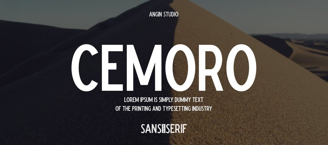 Cemoro Font