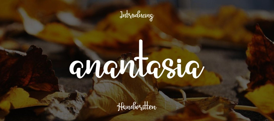 anantasia Font
