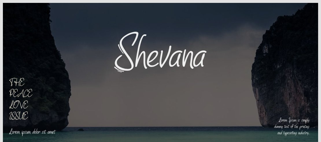 Shevana Font