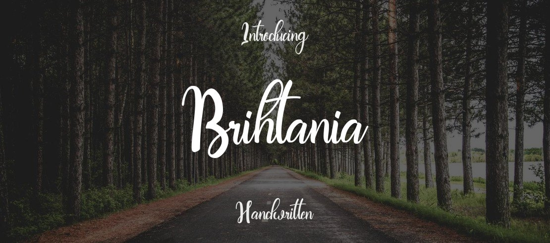 Brihtania Font